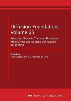Advanced Topics in Transport Processes: From Drying and Osmotic Dehydration to Freezing (eBook, PDF)
