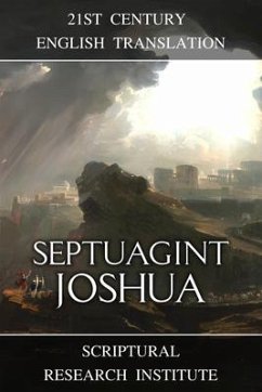 Septuagint - Joshua (eBook, ePUB) - Institute, Scriptural Research