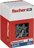 Fischer PowerFast II 4,0x70 SK TX TG blvz 200