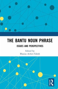 Cover The Bantu Noun Phrase (eBook, PDF)