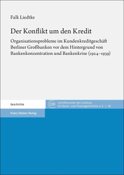 Der Konflikt um den Kredit - Liedtke, Falk