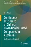 Continuous Disclosure of Chinese Cross-Border Listed Companies in Australia (eBook, PDF)