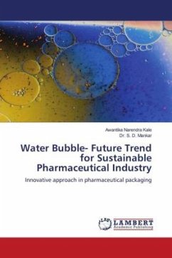 Water Bubble- Future Trend for Sustainable Pharmaceutical Industry - Kale, Awantika Narendra;Mankar, Dr. S. D.