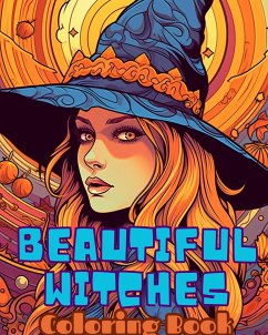 BEAUTIFUL WITCHES Coloring Book - Books, Adult Coloring