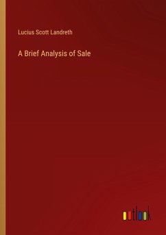 Cover A Brief Analysis of Sale