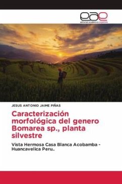 Caracterización morfológica del genero Bomarea sp., planta silvestre - Jaime Piñas, Jesus Antonio