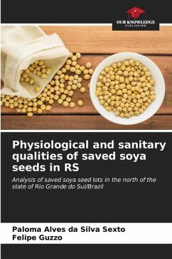 Physiological and sanitary qualities of saved soya seeds in RS - Alves da Silva Sexto, Paloma;Guzzo, Felipe