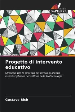 Progetto di intervento educativo - Bich, Gustavo