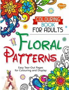 Colouring Book for Adults Floral Patterns - Publications Editorial Board, Manoj