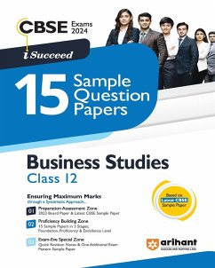 Arihant CBSE Sample Question Papers Class 12 Business Studies Book for 2024 Board Exam - Saini, Abhay