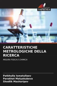Cover CARATTERISTICHE METROLOGICHE DELLA RICERCA