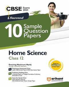 Arihant CBSE Sample Question Paper Class 12 Home Science Book for 2024 Exam - Singh, Kamlesh; Neurgaonkar, Adhishree