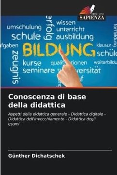 Conoscenza di base della didattica - Dichatschek, Günther