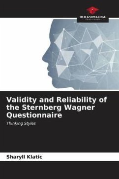 Validity and Reliability of the Sternberg Wagner Questionnaire - Klatic, Sharyll