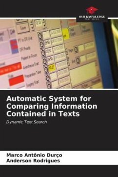 Automatic System for Comparing Information Contained in Texts - Durço, Marco Antônio;Rodrigues, Anderson