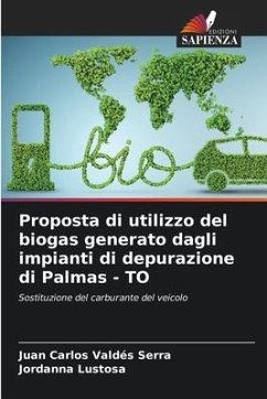 Proposta di utilizzo del biogas generato dagli impianti di depurazione di Palmas - TO - Valdés Serra, Juan Carlos;Lustosa, Jordanna