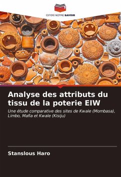 Cover Analyse des attributs du tissu de la poterie EIW