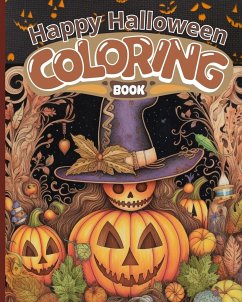 Happy Halloween Coloring Book - Nguyen, Thy