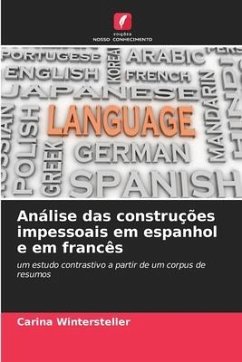 Análise das construções impessoais em espanhol e em francês - Wintersteller, Carina