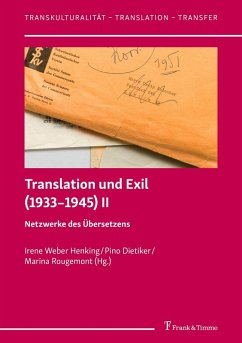 Cover Translation und Exil (1933-1945) II (eBook, PDF)
