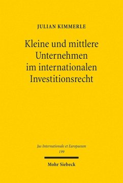 Cover Kleine und mittlere Unternehmen im internationalen Investitionsrecht (eBook, PDF)