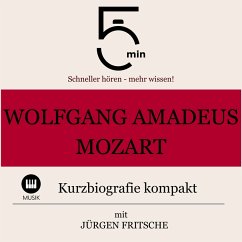 Cover Wolfgang Amadeus Mozart: Kurzbiografie kompakt (MP3-Download)
