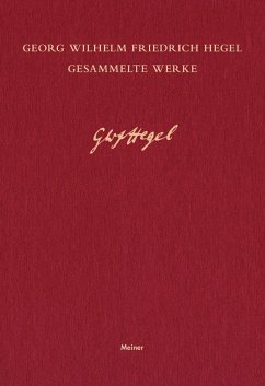 Frühe Schriften II (eBook, PDF) - Hegel, Georg Wilhelm Friedrich