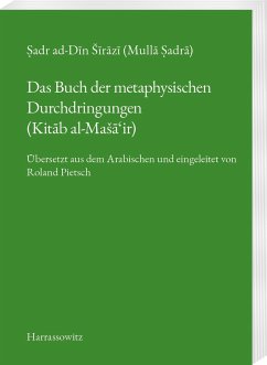 Das Buch der metaphysischen Durchdringungen (Kitab al-Masa'ir) - Pietsch, Roland