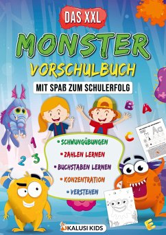 Das XXL Monster Vorschulbuch - Kalusi Kids