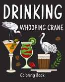 Drinking Whooping Crane Coloring Book