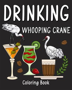 Drinking Whooping Crane Coloring Book - Paperland