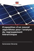 Proposition d'un nouvel algorithme pour l'analyse du regroupement hiérarchique