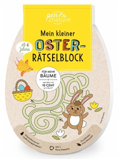 Mein kleiner Oster-Rätselblock für Kinder ab 4 Jahren - pen2nature