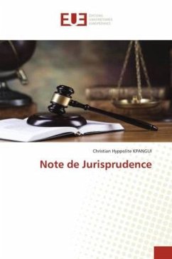 Note de Jurisprudence - KPANGUI, Christian Hyppolite