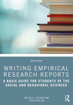 Writing Empirical Research Reports - Galvan, Melisa C. (Assistant Professor, California State University,; Pyrczak, Fred