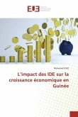 L¿impact des IDE sur la croissance économique en Guinée