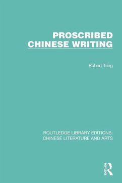 Cover Proscribed Chinese Writing