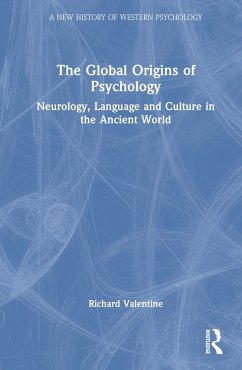 The Global Origins of Psychology - Valentine, Richard