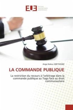 LA COMMANDE PUBLIQUE - GBETSOGBE, Ange Kokou