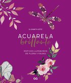 Acuarela brillante Motivos luminosos de flora y fauna