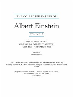 The Collected Papers of Albert Einstein, Volume 17 (Translation Supplement) - Einstein, Albert