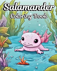 Salamander Coloring Book - Helle, Luna B.