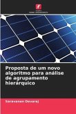 Proposta de um novo algoritmo para análise de agrupamento hierárquico