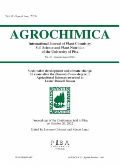 Agrochimica - Special Issue (2023) (eBook, PDF) - AA.VV.