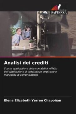 Analisi dei crediti - Yerren Chapoñan, Elena Elizabeth Analisi dei crediti - Yerren Chapoñan, Elena Elizabeth