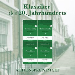 Klassiker des 20. Jahrhunderts (Buch + Audio-Online) - Lesemethode von Ilya Frank - Zweisprachige Ausgabe Englisch-Deutsch - Fitzgerald, F. Scott;Orwell, George