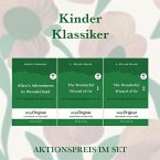 Kinder Klassiker Kollektion (Bücher + 3 MP3 Audio-CDs) - Lesemethode von Ilya Frank - Zweisprachige Ausgabe Englisch-Deutsch