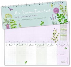 Mein Wochen-Tischkalender für das Schuljahr 2024/2025