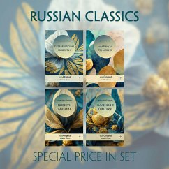 EasyOriginal Readable Classics / Russian Classics - 4 books (with 4 MP3 Audio-CDs) - Readable Classics - Unabridged russian edition with improved readability - Puschkin, Alexander