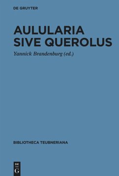 Cover Aulularia sive Querolus (eBook, PDF)